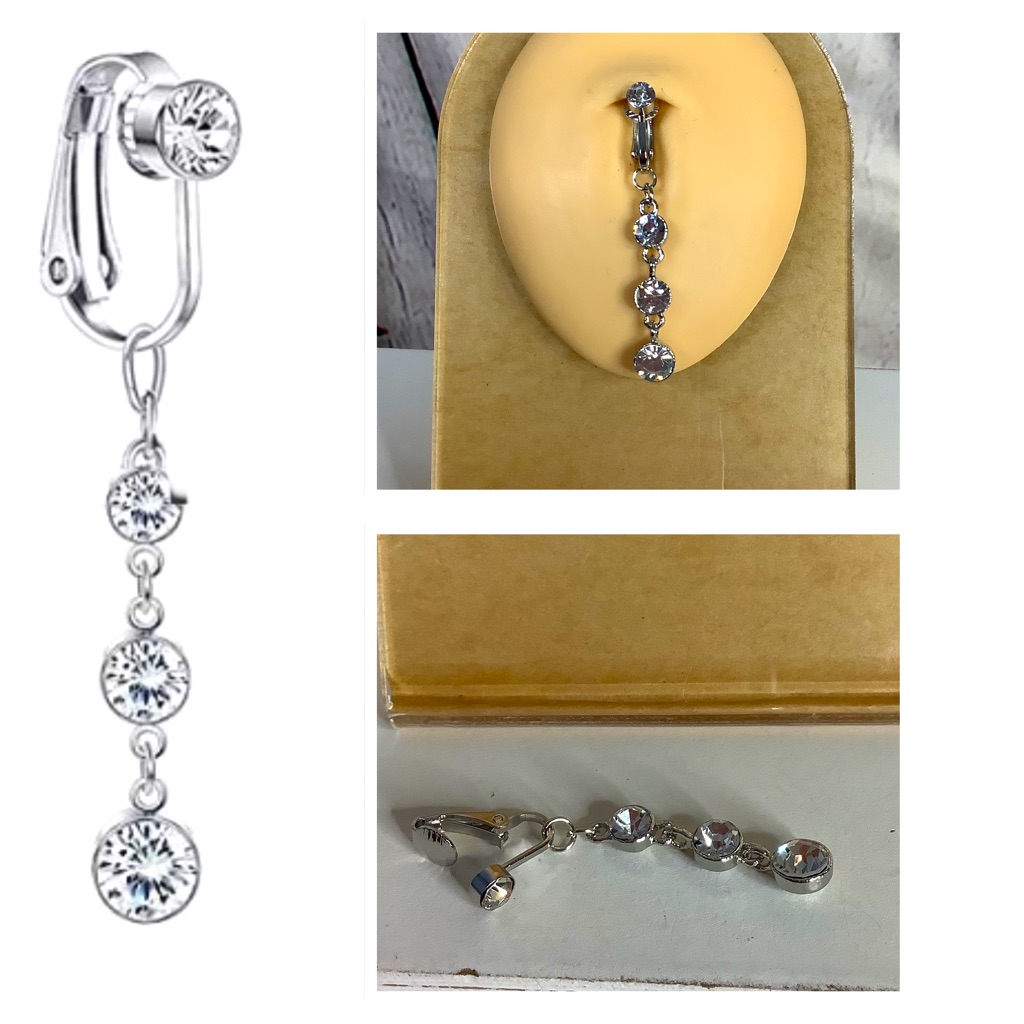 Clip-On Belly Button Ring